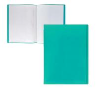 Raylu Paper - Porte-Vues à Pochettes Transparente, Porte-Documents pour Papiers Administratifs, Dessins, Partitions ou Cours, pour l'École, le Bureau ou la Maison (A4, 60 Pochettes, Vert)