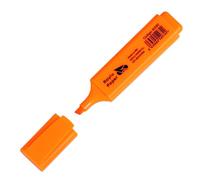 RAYLU PAPER Surligneurs fluorescents à pointe biseautée, marqueurs fluorescents avec trait de 2 à 5 mm, marqueurs fluorescents pour organisation (1, orange)