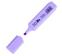 RAYLU PAPER Surligneurs Fluorescents à Pointe Biseautée, Marqueurs Fluorescents avec trait de 2 à 5 mm, Marqueurs Fluorescents pour organisation (1, violet pastel)