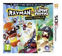 Rayman et les Lapins Crétins Pack Famille Nintendo 3DS G