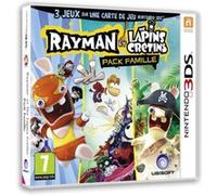 Ubisoft Jeu vidéo Rayman et les Lapins Crétins – Pack Famille – Nintendo 3DS