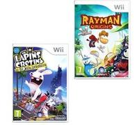 Rayman Origins + Lapins Crétins : la Grosse Aventure (Wii) G
