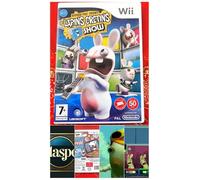 Rayman Prod' Présente The Lapins Crétins Show sur Wii - Jeu en Français - Compatible Wii Balance Board - Plus de 50 mini-jeux délirants - PEGI 7+ - Vendu par Blaspo fr