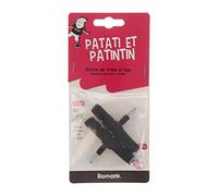 RAYMOND - Lot de 2 Patins de Frein vélo à Tige, Kit 2 Patins de Frein à Tige 68mm - pour étriers de Frein vélo - Patins de Freins vélo universels - Gomme Dure Longue durée, NC