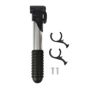 RAYMOND - Pompe à main cyclisme - Mini pompe vélo / VTT - Permet de gonfler les roues de tous types de vélos / VTT - Compatible petite / grosse valve - Longueur 21cm - Livrée avec fixation
