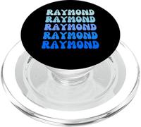 Raymond Retro Name Stack Design PopSockets PopGrip pour MagSafe