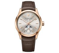 Raymond Weil Montre Freelancer phase lunaire et bracelet en cuir, 2766-PC5-64001.