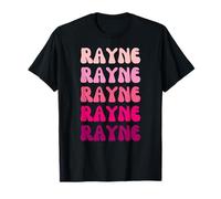 Rayne First Name Minimalist Design T-Shirt