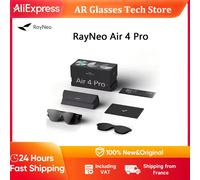 RayNeo Air 4 Pro Lunettes AR/XR, Écran HDR10, Lunettes 3D Films & Jeux Puce Vision 4000, Cinéma Virtuel 201 Pouces