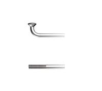 Rayon De Vélo - Rayon - 145mm - Acier Chromé - 14g - 2mm - Sans Écrou Multicolore