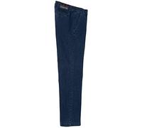 Rayon Hommes Le Week-End Pantalon Jean Pour Homme Extensible Disponible Grande Taille Coloris Bleu Coupe Droite Regular Poches Biais Ceinture Élastiquée Coté ATTENTION TAILLE FRANÇAISE 52FR-41W/34L US