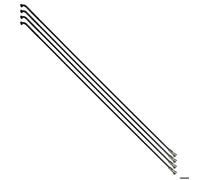 Rayon inox avec tete coudee Selection P2R Renforce Sapim (x4) - 268 mm