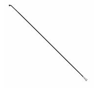 Rayon inox noir plat (2,2 x 0,09mm) tete coudee 2mm l 282mm sapim cx-ray avec ec