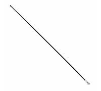 Rayon inox noir plat (2,2 x 0,09mm) tete droite 2mm l 296mm sapim cx-ray avec ec
