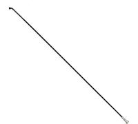 Sapim, Cx-Ray INOX J-Bend, Rayons, Noir, 262Mm, Unisexe-Adulte
