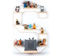 Rayon mural Buchstabe H. 54 x L. 40 x P. 19 cm Blanc