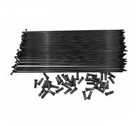 Rayon Velo Portefeuille de vélo Couleur Noire Diamètre 2.0mm J-Bend 45# Matériau en Acier Porte-Roues Montagne avec Une(Length 262mm)