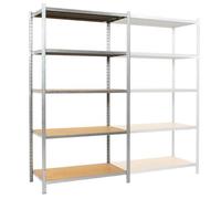 Rayonnage 5 Niveaux Kit Départ H. 2m, L. 1m, P. 1000 Epsiline