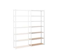 Rayonnage 7 Niveaux Kit Suivant H. 2,5m, L. 1,25m, P. 1000 Epsiline