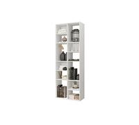 Rayonnage Blanc 176 cm 12 Niches Horizontal ou Vertical - L 67.9 x l 29.8 x H 176.4 cm Blanc