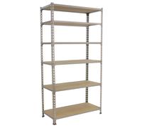 Étagère MADERCLICK SUPERPLUS 6/300 2500 GALVA/BOIS