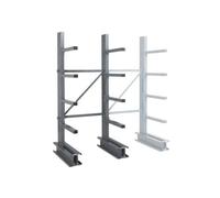 Rayonnage Cantilever Mi-lourd 5 nvx 1 côté H. 2,5m x L.1,5m x P.800