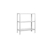 Rayonnage de bureau charge légère sans vis 900x1000x360 - 3 niveaux Blanc - SIMON RACK - 8435104939406