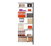 Rayonnage de bureau Starting - A échelles - H. 250 cm - Suivant - Anthracite