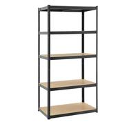 Rayonnage de stockage Basic 200 x 100 x 60 cm Gris