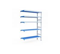 Rayonnage en Angle 5 Niveaux Profondeur 555 mm - L 2030 à 3235 mm - - 2030 mm