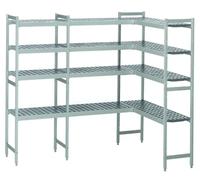 Rayonnage en L pour Chambre Froide 4 Niveaux - Nosem