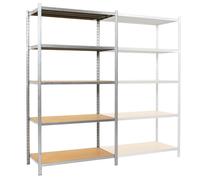 Rayonnage Epsiline - Kit départ galvanisé 2000x1000x1000mm 5 niv - MANORGA - ZSRAYTUB10105ED01