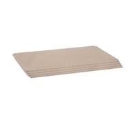 Rayonnage Fliplus Lot 4 dessus agglomérés ép. 8 mm 1260x800 mm