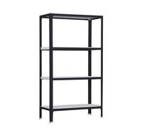 Rayonnage intérieur 1600x1000x300 - 4 niveaux Anthracite - SIMON RACK - 8425437104404