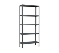Rayonnage intérieur 1800x1000x300 - 5 niveaux Anthracite - SIMON RACK - 8425437104305