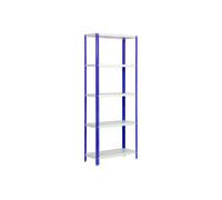 Rayonnage intérieur 1800x1000x300 - 5 niveaux Bleu/Blanc - SIMON RACK - 8425437062216