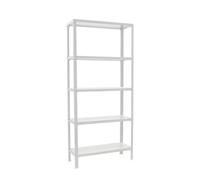 Rayonnage intérieur 1800x800x300 - 5 niveaux Blanc - SIMON RACK - 8425437070037
