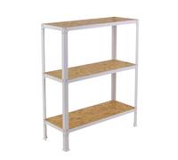 Rayonnage intérieur 900x1000x300 - 3 niveaux Blanc - SIMON RACK - 8425437128868