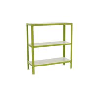Rayonnage intérieur 900x1000x300 - 3 niveaux Vert/Blanc - SIMON RACK - 8435104961988