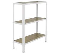Rayonnage intérieur 900x800x300 - 3 niveaux Blanc - SIMON RACK - 8425437137020