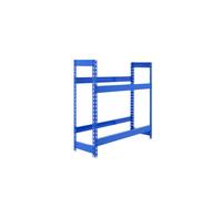 Rayonnage léger tri de bouteille sans vis 1000x1000x300 - 2 niveaux Bleu - SIMON RACK - 8435104962411