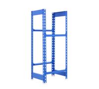 Rayonnage léger tri de bouteille sans vis 1000x400x300 - 2 niveaux Bleu - SIMON RACK - 8435104962398