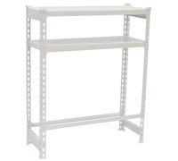 Rayonnage léger tri de bouteille sans vis 1000x800x300 - 3 niveaux Blanc - SIMON RACK - 8425437087776
