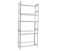 Rayonnage léger tri de bouteille sans vis 2000x800x300 - 5 niveaux Blanc - SIMON RACK - 8425437087912