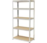 Rayonnage lourd TOOLCRAFT 2265279 265 kg (l x H x P) 90 x 1.8 x 45 mm métal, MDF