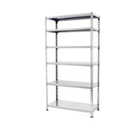 Rayonnage métallique léger sans vis 2500x900x500 - 6 niveaux Galvanisé - SIMON RACK - 8435104954096