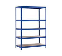 Rayonnage métallique modulaire à 5 étagères 1250kg 120x60x180cm Thinia Home