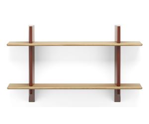 Rayonnage Mural étagère murale Vitra Chêne naturel massif - Japanese red - 4055737138393