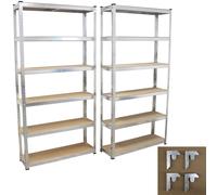 Rayonnage pour Charge Lourde Étagère Enfichable Étagère 200x100x30 Cabinet