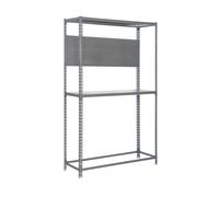 Rayonnage pour garage auto - 2000x1000x400 - 3 niveaux Gris - SIMON RACK - 8435104944080